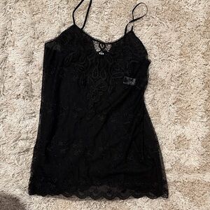 In Bloom by Jonquil Black Lace Slip From Nordstrom